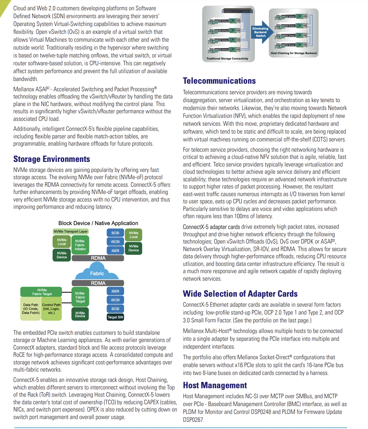 ConnectX® -5 EN Card