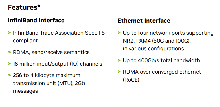 ConnectX-7 400G Adapters